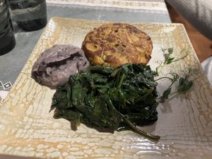 Potato pie #Veganuary at La Lanterna in Verona