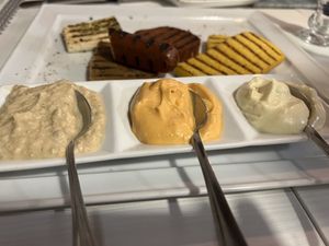 Grilled meats #Veganuary at La Lanterna in Verona