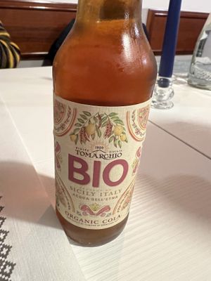 Organic Coke #Veganuary at La Lanterna in Verona