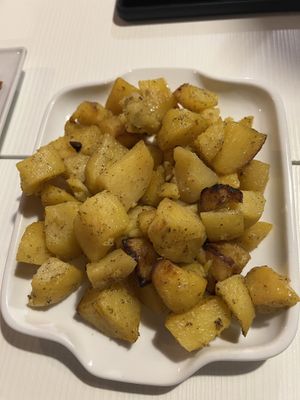 Potatoes #Veganuary at La Lanterna in Verona
