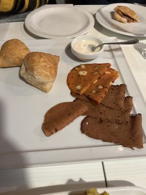 Vegan sliced meats #Veganuary at La Lanterna in Verona