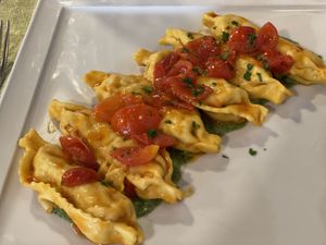 Tortelli Mantovani  at La Lanterna in Verona