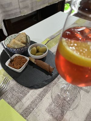 Aperitivo  at La Lanterna in Verona