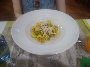 Cappelletti carbona - really recommend this one! at La Lanterna in Verona