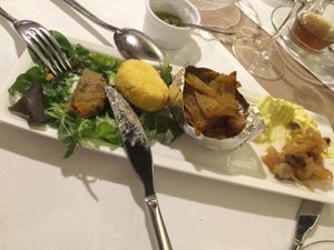 Antipasti.  at La Lanterna in Verona