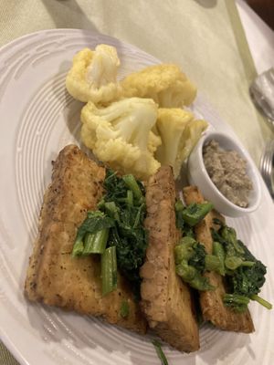 Tempeh  at La Lanterna in Verona
