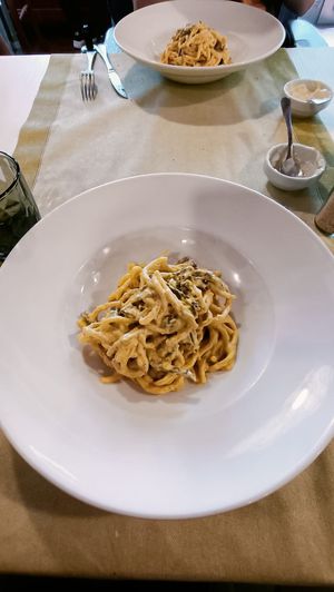 Carbonara at La Lanterna in Verona