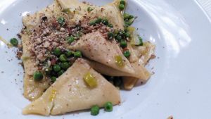 Agnolotti at La Lanterna in Verona