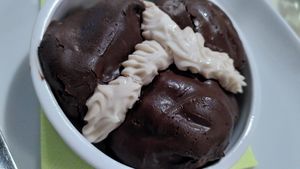 Profitteroles at La Lanterna in Verona