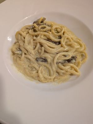 Carbonara at La Lanterna in Verona