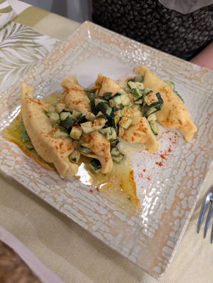 Mantuan Tortelli at La Lanterna in Verona