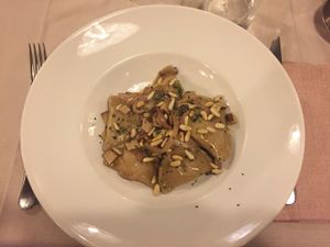 Mezzelune  at La Lanterna in Verona