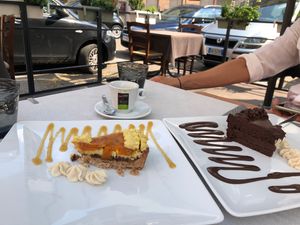 The best vegan desert ! at La Lanterna in Verona