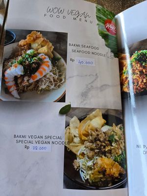  at WOW Vegan Cafe in Denpasar