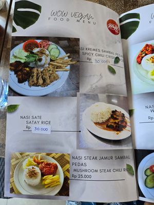  at WOW Vegan Cafe in Denpasar