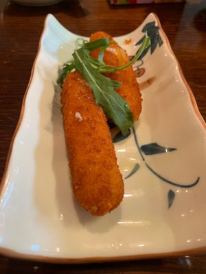 Cheese sticks  at Vegan Heaven in Fitzroy