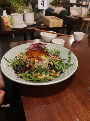 Seaweed salad at Vegan Heaven in Fitzroy