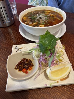 Royal Spicy Soup  at Vegan Heaven in Fitzroy