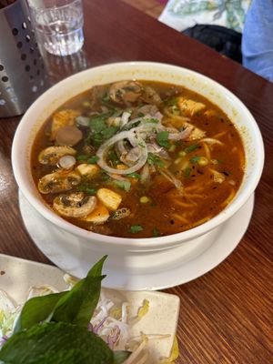 Royal Spicy Soup  at Vegan Heaven in Fitzroy