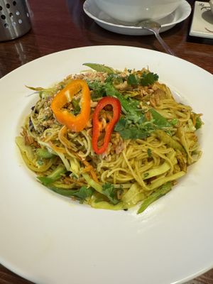 Singapore Fried Noodles  at Vegan Heaven in Fitzroy