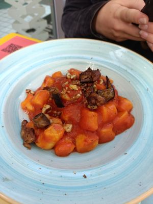 Gnocchi di patate at Fresca Pasta Club in Milan