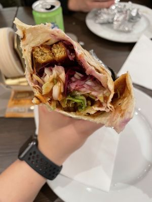 Seitan-Dürüm  at Bingöl Grill in Magdeburg