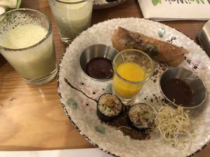 Greetings from the kitchen   at Mei Wok in Cologne