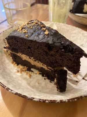 Erdnuss-Schoko-Kuchen at Mei Wok in Cologne