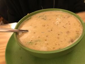 coconut ginger soup at Mei Wok in Cologne