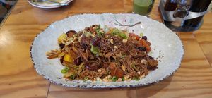 Tagesgericht mit Smoothie at Mei Wok in Cologne