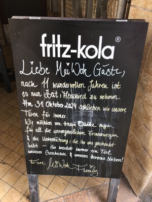 Restaurant will be closed from 31. Oct. 2024 😩  at Mei Wok in Cologne