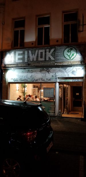 Outside at Mei Wok in Cologne