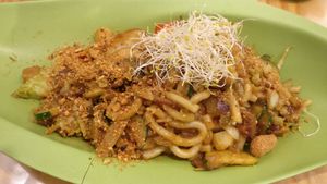 Udon with jalapeño pesto at Mei Wok in Cologne