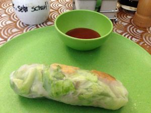 Mei Wok, Cologne - summer roll at Mei Wok in Cologne