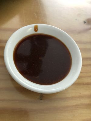 Extra peanut sauce  at Mei Wok in Cologne