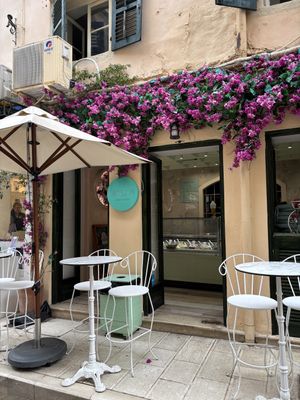 May 2025  at Loretto Artisan Gelato in Corfu