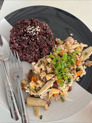   at Go Vegan with JJ in Chiang Mai