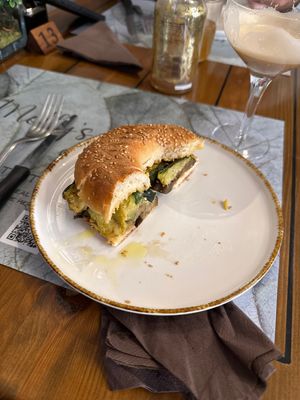   at Molly's Garden Cafe in Rome