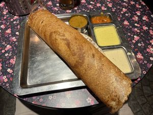 Masala Dosa  at Saravana Bhavan in Frankfurt