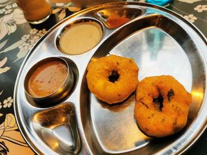 Appetizer at Saravana Bhavan in Frankfurt