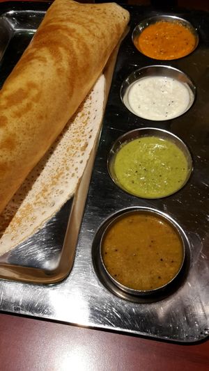 Masala Dosa at Saravana Bhavan in Frankfurt