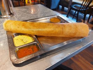 Masala Dosa at Saravana Bhavan in Frankfurt