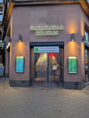  at Saravana Bhavan in Frankfurt