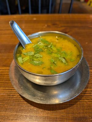 Rasam at Saravana Bhavan in Frankfurt