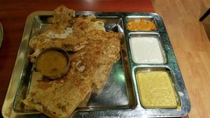 Rava Masala Dosa at Saravana Bhavan in Frankfurt