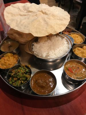 😋 at Saravana Bhavan in Frankfurt