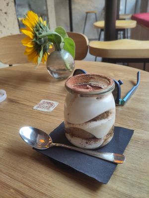 Milk tiramisu at Not Guilty Pleasure in Munich