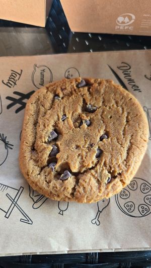 Vegan protein cookie at Zero in Naples