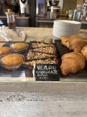 Vegan baked goods  at Zero in Naples