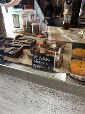 Vegan baked goods  at Zero in Naples